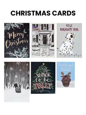 Christmas Cards & Envelopes Bundle